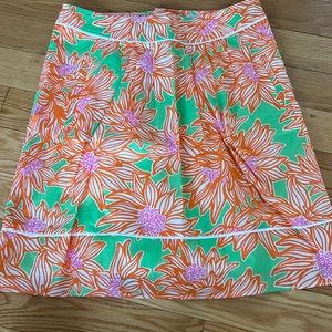 Lilly Pulitzer skirt 21 inches size 8